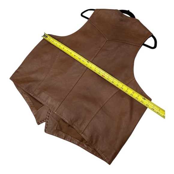 Scully Men's Trailrider Whipstitch Leather Vest size XXXL - Picture 7 of 10